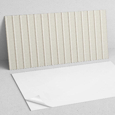 Rectangular wall panel Vertical structural stripes
