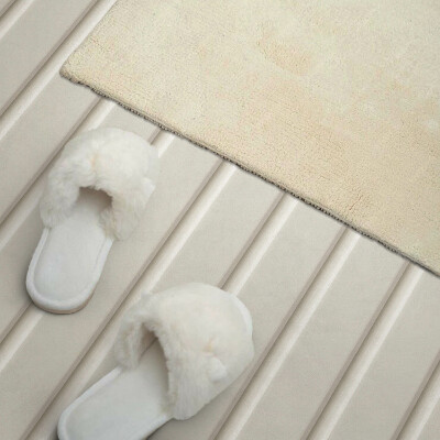 Rectangular wall panel Vertical structural stripes
