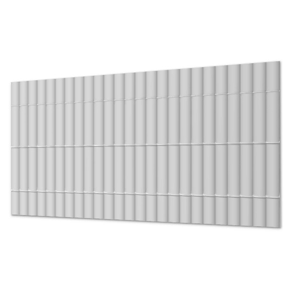 Rectangular decorative wall panel Parallel patterns in a harmonious arrangement