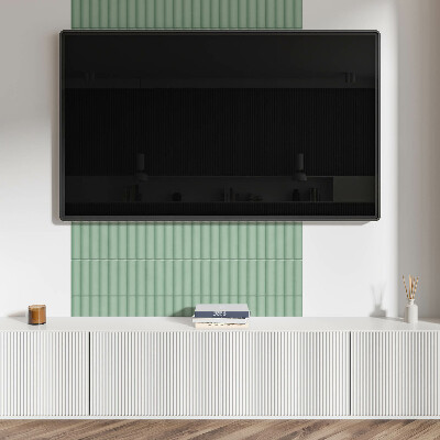 Rectangular wall panel Simple pipe layout in the motif