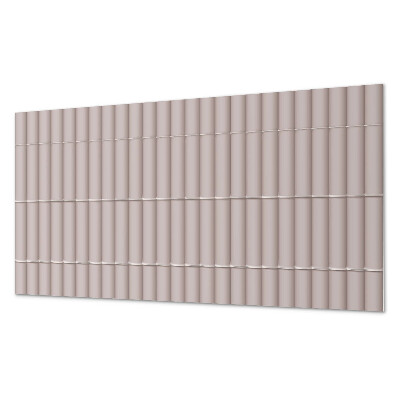 Rectangular bathroom wall panel Parallel stripes pattern