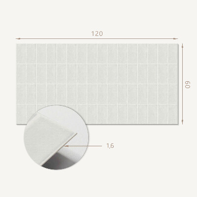 Rectangular bathroom wall panel Geometry of rectangular systems