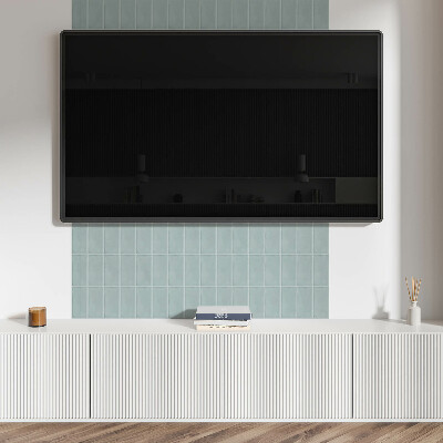 Rectangular wall panel Modern geometric motif