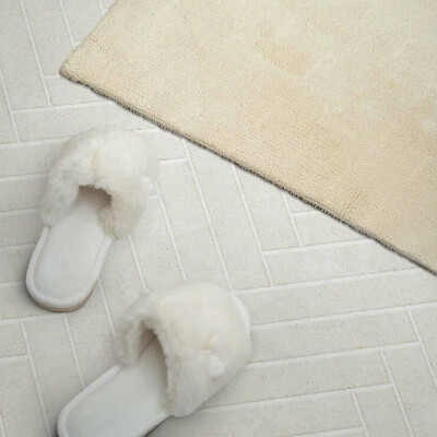 Rectangular wall panel Herringbone pattern