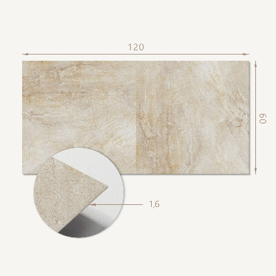 Rectangular decorative wall panel A pattern inspired by the nature of stone
