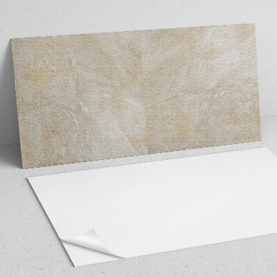 Rectangular wall panel Marble accents in natural tones