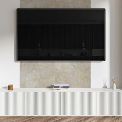 Rectangular wall panel Marble accents in natural tones