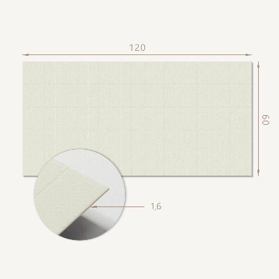 Rectangular bathroom wall panel Stylish vertical patterns