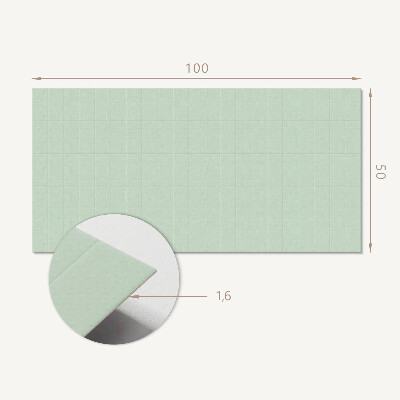 Rectangular wall panel Mesh pattern of rectangular tiles