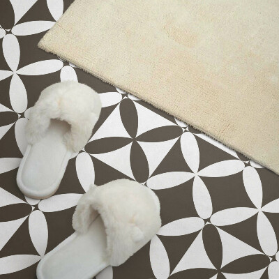 Rectangular wall panel Geometric motif in an abstract style