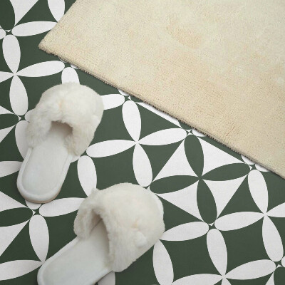 Rectangular bathroom wall panel Geometric checkerboard pattern