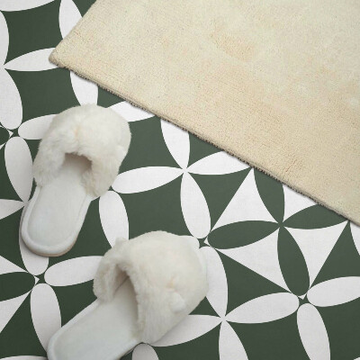 Rectangular bathroom wall panel Geometric checkerboard pattern