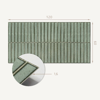 Rectangular wall panel Modern square tiles