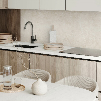 Rectangular decorative wall panel Light stone in a natural style