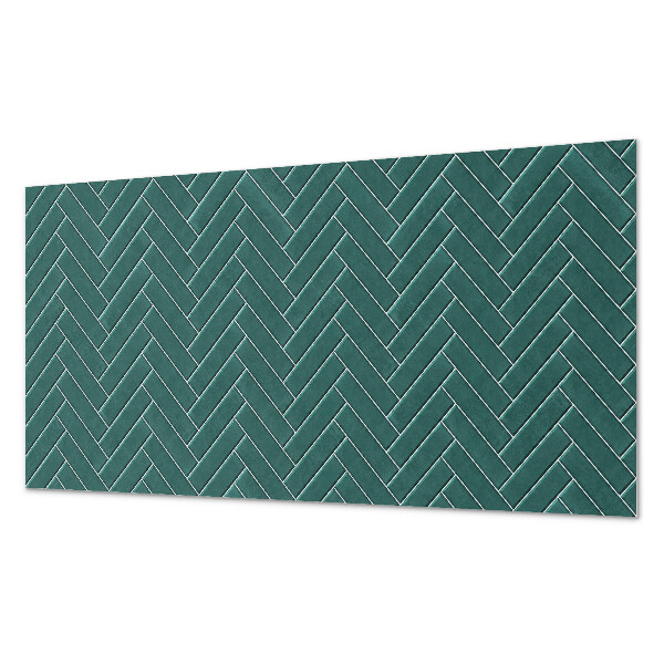 Rectangular wall panel Herringbone pattern