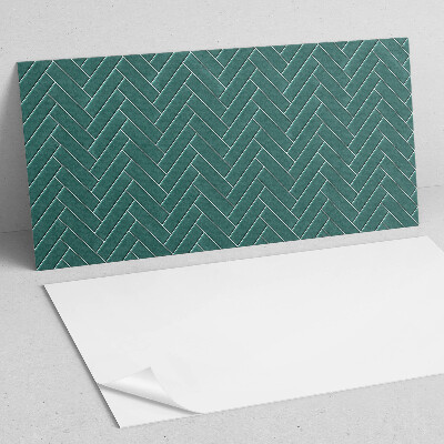 Rectangular wall panel Herringbone pattern
