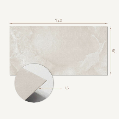 Rectangular decorative wall panel Subtle marble structure