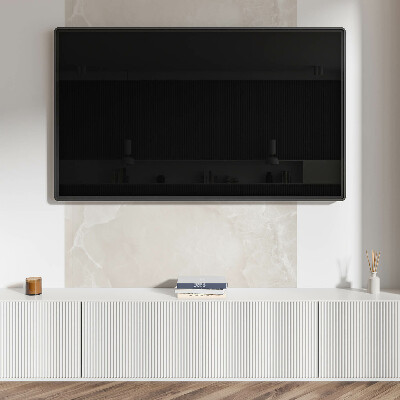 Rectangular decorative wall panel Subtle marble structure