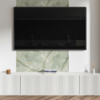 Rectangular bathroom wall panel Marble structure in a natural style