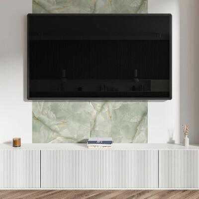 Rectangular bathroom wall panel Marble structure in a natural style
