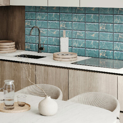 Rectangular decorative wall panel Marble tile motifs