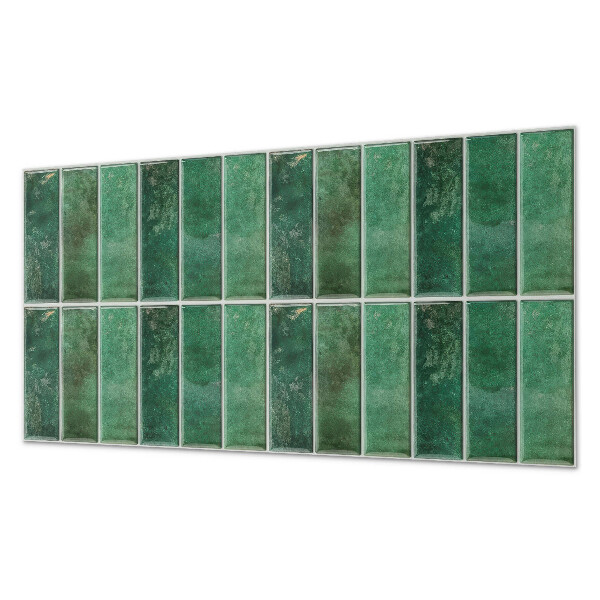 Rectangular decorative wall panel Vertical tile patterns