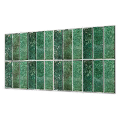 Rectangular decorative wall panel Vertical tile patterns