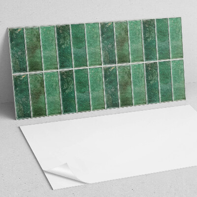 Rectangular decorative wall panel Vertical tile patterns