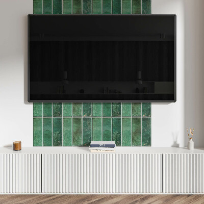 Rectangular decorative wall panel Vertical tile patterns