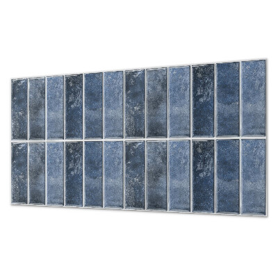 Rectangular bathroom wall panel Stylish vertical tiles
