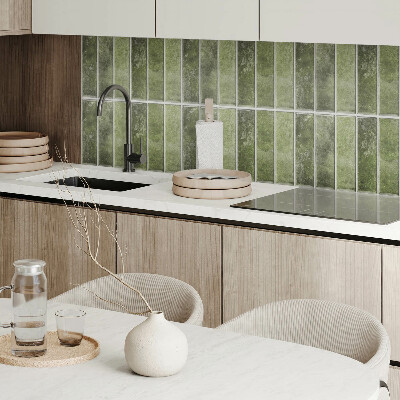 Rectangular decorative wall panel Geometric tile pattern
