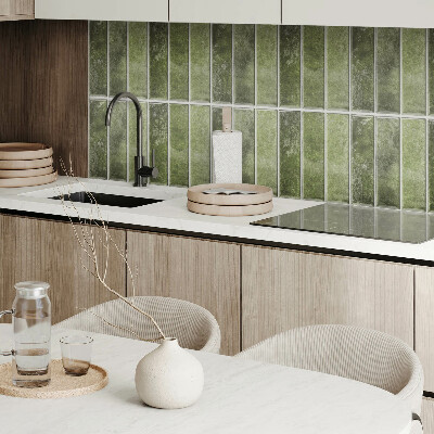 Rectangular decorative wall panel Geometric tile pattern