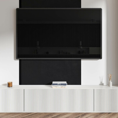 Rectangular wall panel Black shade