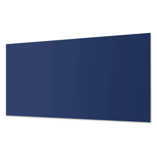 Rectangular wall panel Navy Blue Graphic Motif