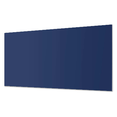 Rectangular wall panel Navy Blue Graphic Motif