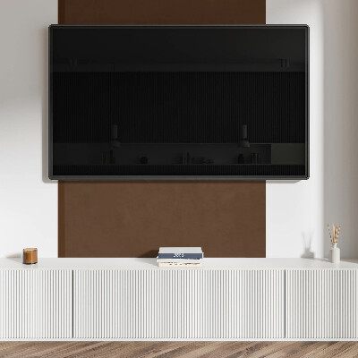 Rectangular decorative wall panel Brown Accent