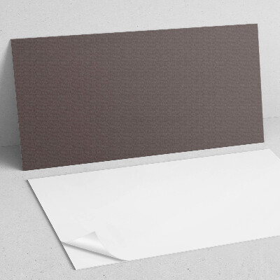 Rectangular bathroom wall panel Brown shade