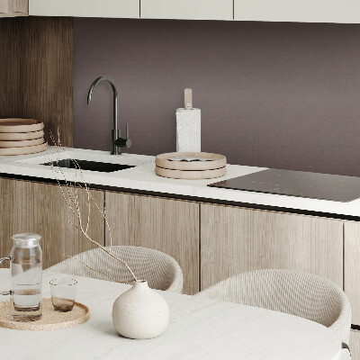 Rectangular bathroom wall panel Brown shade