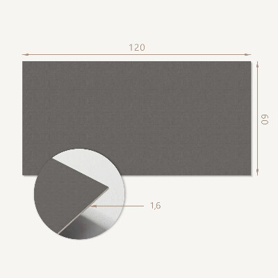 Rectangular decorative wall panel Gray Tone in a Minimalist Style