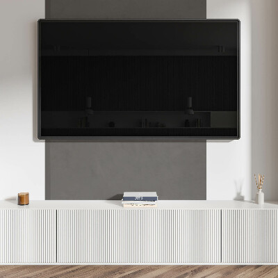 Rectangular decorative wall panel Gray Tone in a Minimalist Style