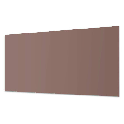 Rectangular bathroom wall panel Brown Motif