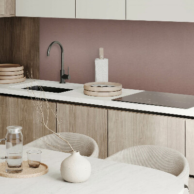 Rectangular bathroom wall panel Brown Motif