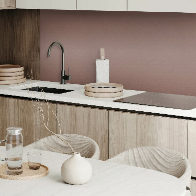 Rectangular bathroom wall panel Brown Motif