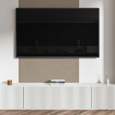 Rectangular bathroom wall panel Brown Accent