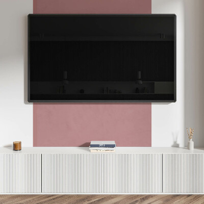 Rectangular bathroom wall panel Pink Expression