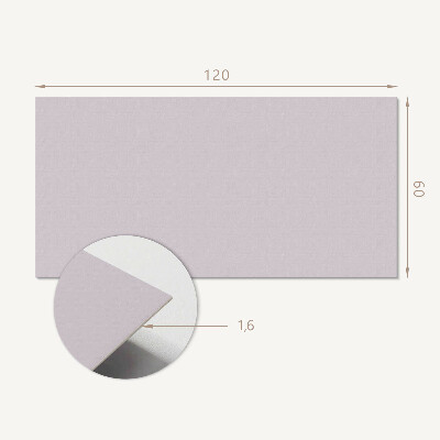 Rectangular wall panel Purple Essence
