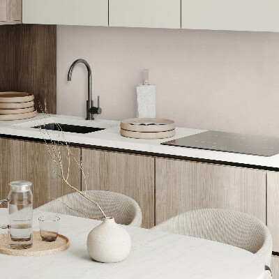 Rectangular bathroom wall panel Delicate Pale Pink Shade