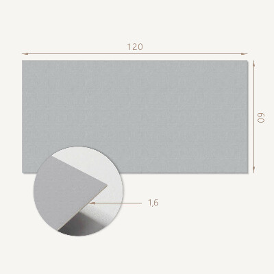 Rectangular wall panel Light gray shade