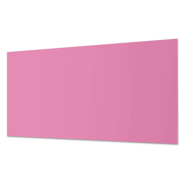 Rectangular wall panel Pastel pink accent