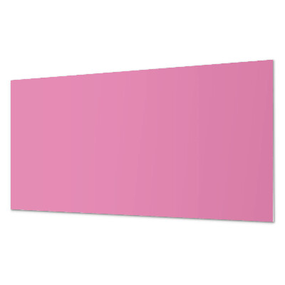 Rectangular wall panel Pastel pink accent
